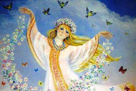 Лада — славянская богиня любви, красоты и семейного счастья