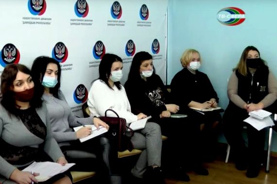 Встреча культурных работников в Харцызске