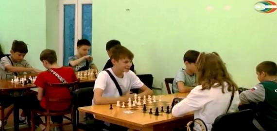 Шахматный турнир в Харцызске