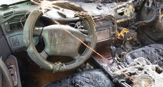 В Бердянске взорван автомобиль российского военнослужащего
