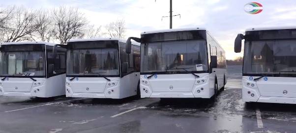 Новые автобусы для Харцызска