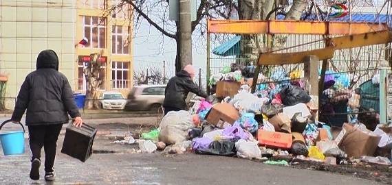 Ситуация с вывозом мусора в Харцызске